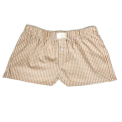 Y2K Plaid Flannel Lounge Shorts