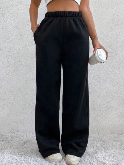 Classic High-Waist Sweatpants